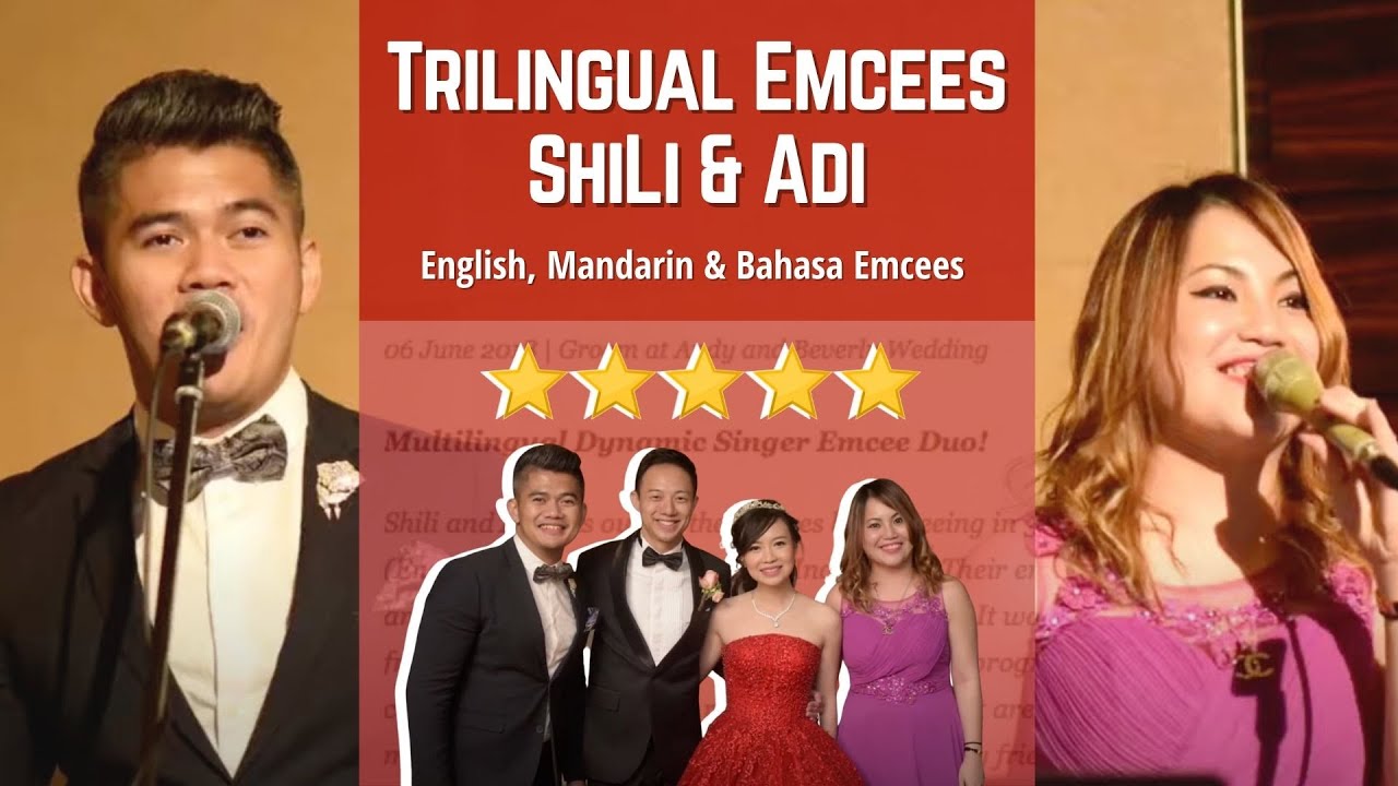 ShiLi & Adi's Bilingual Wedding Emcee Highlights (Singapore Wedding Emcee)