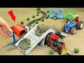 diy tractor mini petrol pump | science project | Mini Chaff Cutter Machine Project water pump