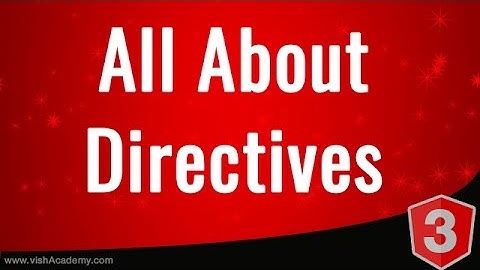 What are AnglarJS Directives (1/3) -Angular JS tutorials in Hindi/Urdu