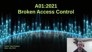 OWASP 2021 Top 10: 01-Broken Access Controls With Examples