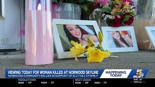 Community honors Ally Hill: Mother of 2, Skyline employee killed at work