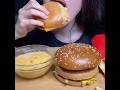 CHICKEN BIG MAC CHEESEBURGER EATING MCDONALDS FAST FOOD ASMR MUKBANG Mcdonalds Asmreating 