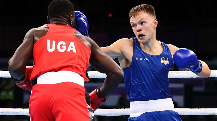 Lewis Richardson (ENG) vs. Yusuf Nkobeza (UGA) Com...