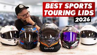 9 Of The Best Sports Touring Motorcycle Helmets For 2026!