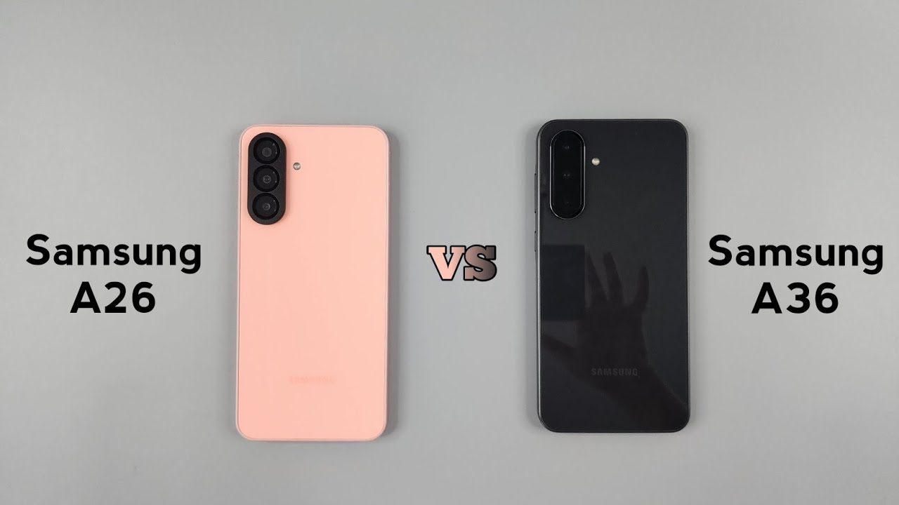 どっちが強い!? A1〜A36 Samsung A36 vs A26 Speed Test & Camera Comparison - YouTube