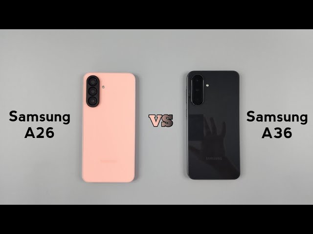 Samsung A36 vs A26 Speed Test & Camera Comparison - YouTube