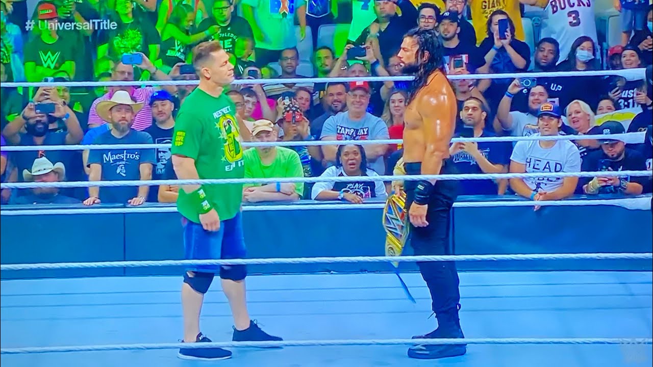 WWE Money In The Bank 2021, John Cena vs. Roman Reigns YouTube