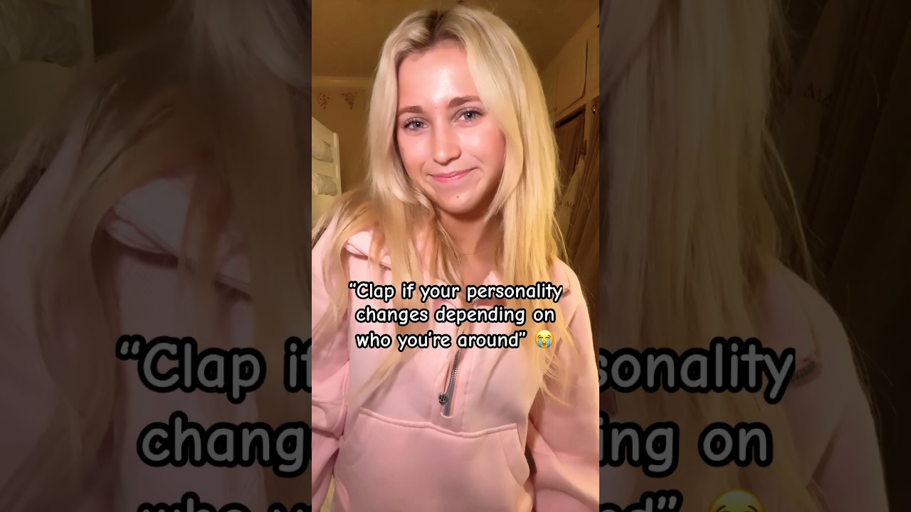 I go from introvert to extrovert hahaha 😂 