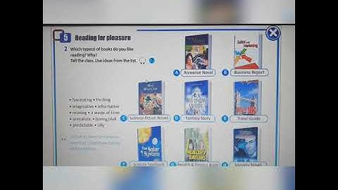 Action 10 module 5 Reading for pleasure