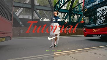 Color Grading The Pro Way - Nike Campaign Grade In Davinci Resolve!