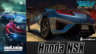 Need For Speed No Limits Honda Nsx Devils Run Wolfs Country Day 3 - Exempt