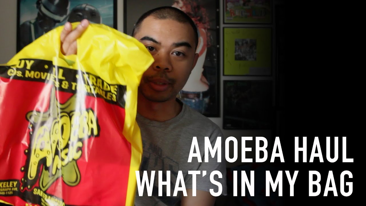 Amoeba Music Haul What's in my bag? YouTube