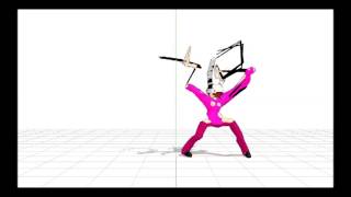 MMD Fail - What happens when a noob makes a mmd model