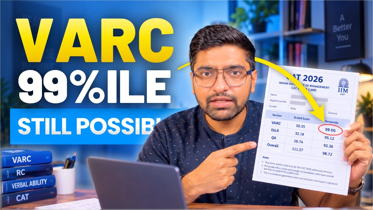 Score 99%ile in VARC.... Without Losing Your Mind