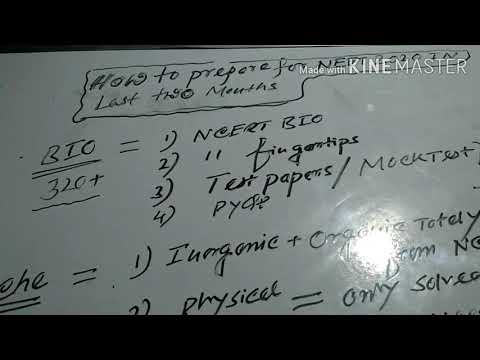 HOW TO PREPARE FOR NEET 2020 IN LAST 2 MONTHS - YouTube