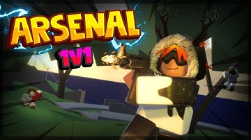 {Making a guy rage quit the game} **Roblox Arsenal: 1v1 1000 IQ Plays!**