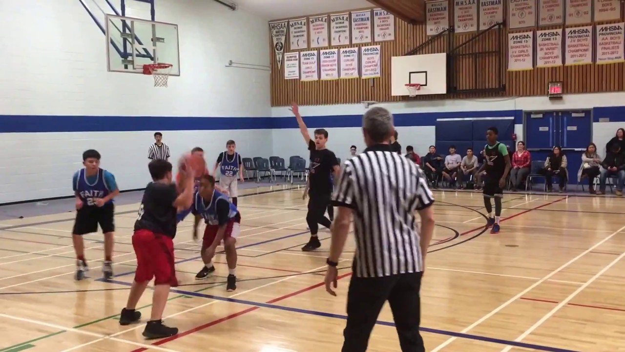 2018 Steinbach Tourny (Finals) Faith Academy vs La Barriere Crossing