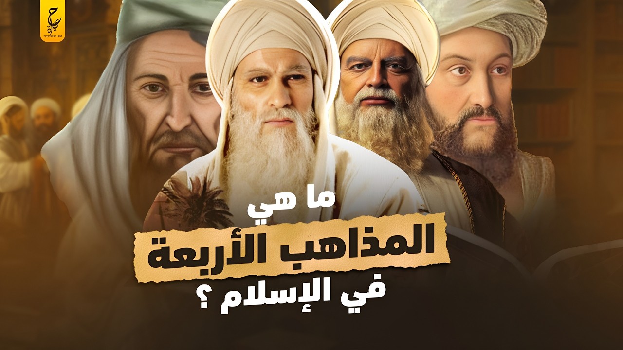 الفرق بين مذاهب الأربعة الشافعي ومالك وأبو حنيفة وبن حنبل