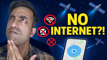 How GPS Finds You WITHOUT Internet — The Secret Behind the Blue Dot! | Nimesh Luhana