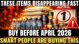10 Critical Items You MUST Buy BEFORE April 1, 2026 (My Prepper Pantry Haul)