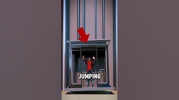 Can you save yourself from a Falling Elevator #shorts