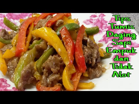 Resep Tumis Daging Paprika