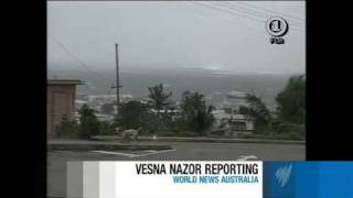 Cyclone In Fiji 17 March 2010
