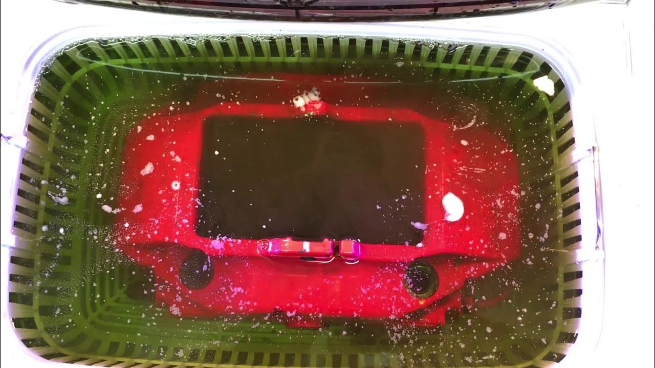 987.1S brake caliper ultrasonic YouTube