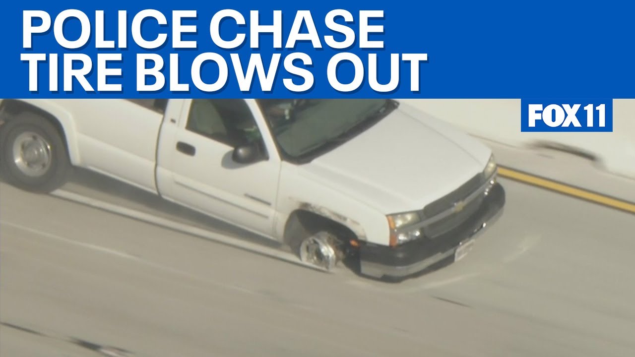 CHP chase driver on LA freeways - YouTube