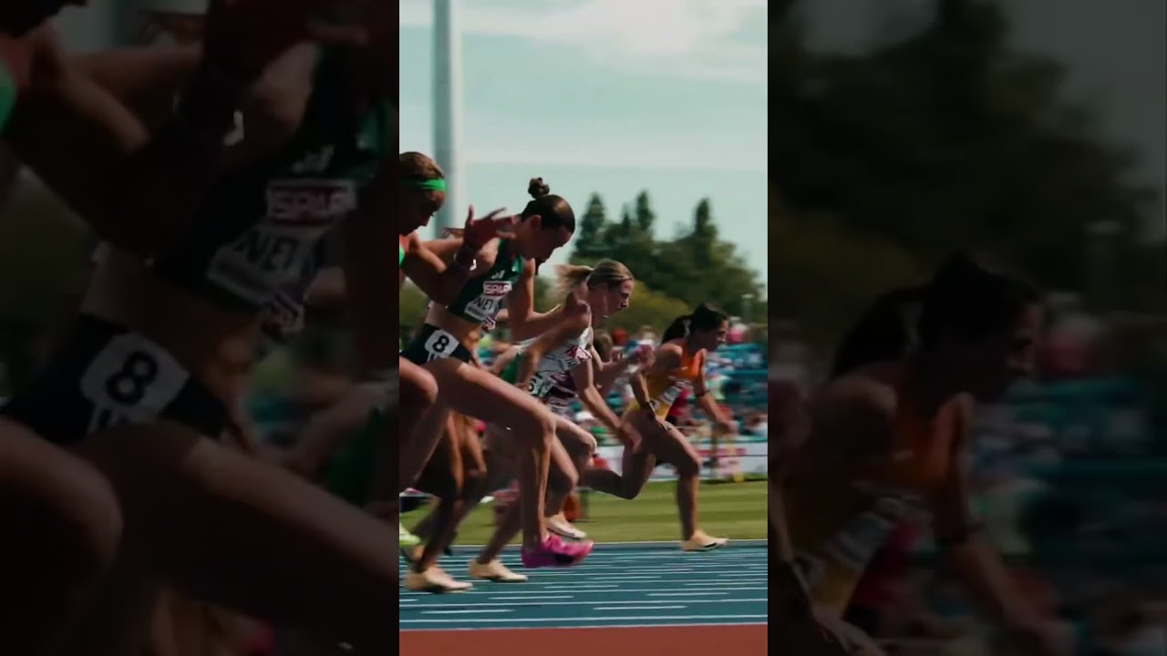 SUB 11 FOR TAKACS IN 100m HEATS 🔥 #athletics #track