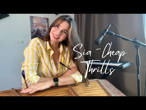 Sia - Cheap Thrills acoustic instrumental version piano cimbaly/dulcimer  cover \