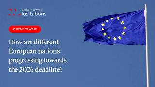 How are different European nations progressing towards the 2026 Pay Transparency Directive deadline?