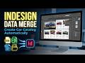 Adobe InDesign Data Merge Tutorial | Create Multiple Car Catalog Pages Automatically #adobeindesign