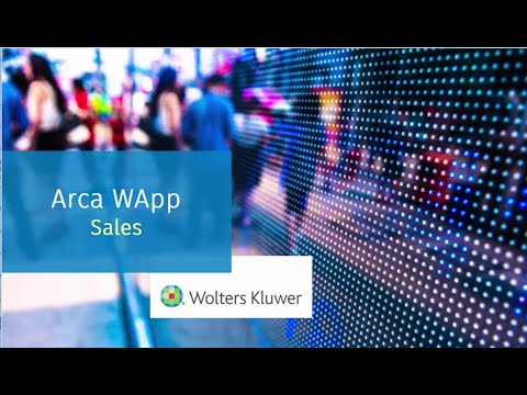 Demo Arca WApp Sales