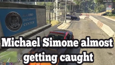 Michael Simone almost getting caught | No-Pixel 3.1