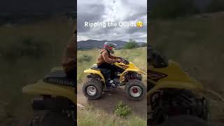 Ripping the Quads, plz sub☝️😎 #fourwheeler #atv #automobile