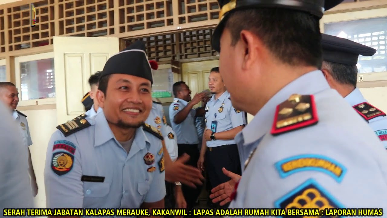 SERTIJAB KALAPAS MERAUKE ; KAKANWIL LAPAS ADALAH RUMAH KITA BERSAMA