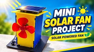 Project Mini Solar Fan DBS10042