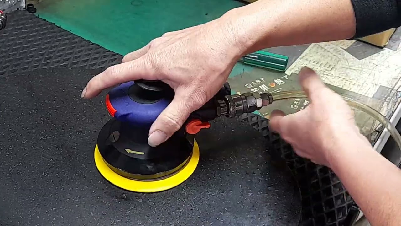 GPS-303 Air Random Orbital Sander Functions & Operation