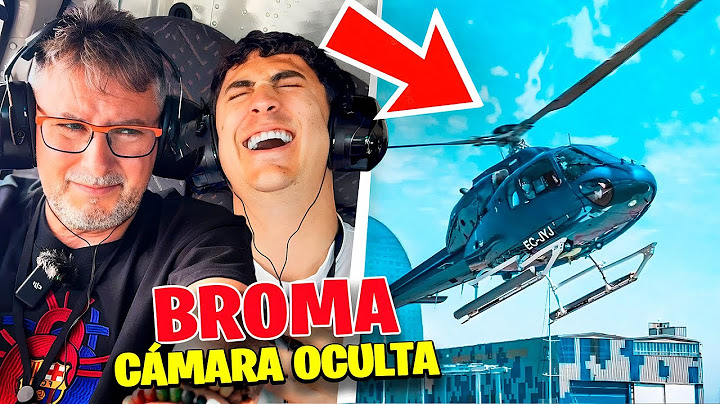 LLEVO a MIS PADRES en HELICÓPTERO *Broma Cámara OCULTA a mi PADRE*
