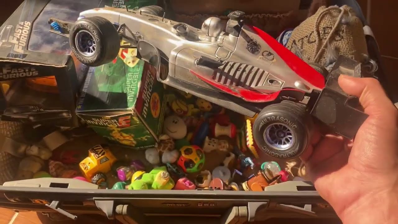 Unpacking a suitcase after 20 years