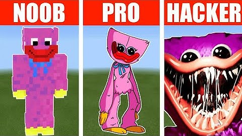 NOOB vs PRO vs HACKER Minecraft Pixel Art Kissy Missy