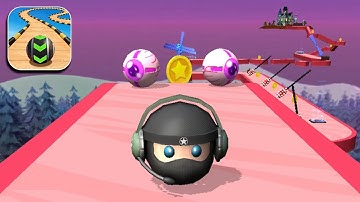 Sky Rolling Ball 3D Gameplay Speedrun iOS Android Level 251