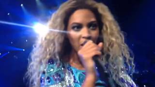 Beyonce shocked by her fan singing