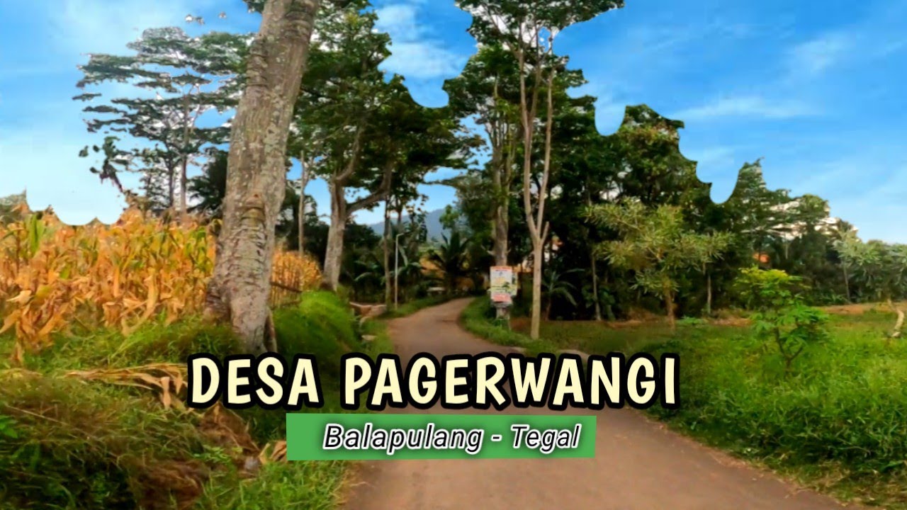 Desa Pagerwangi - Balapulang Tegal - Desa Di bawah Bukit Rangkok