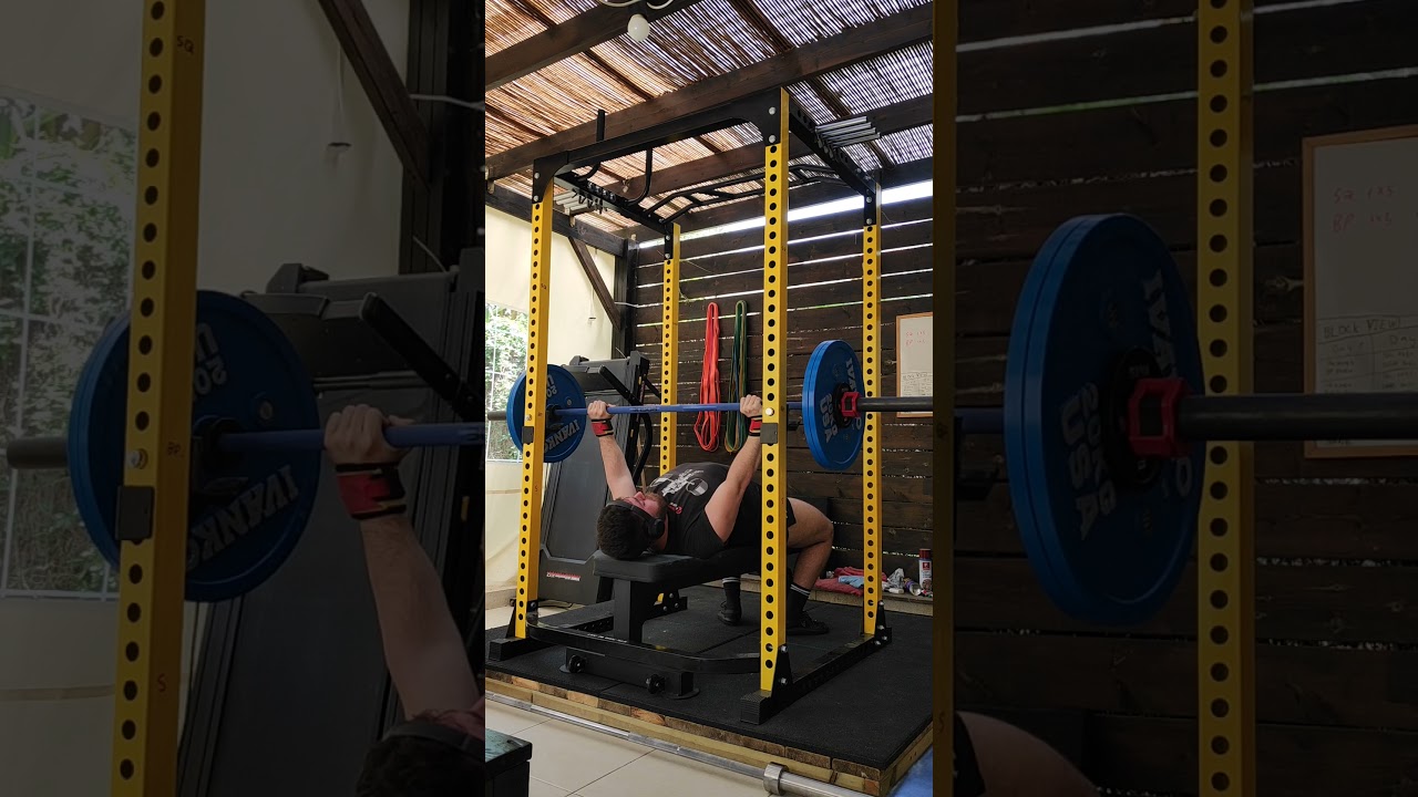 Bench Press 1x5 w/ 102.5kg