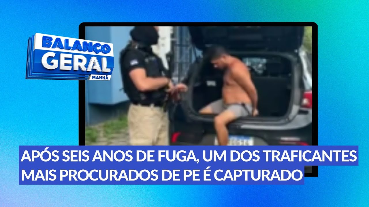 Traficantes mais procurados de PE é capturado no Cabo de Santo Agostinho