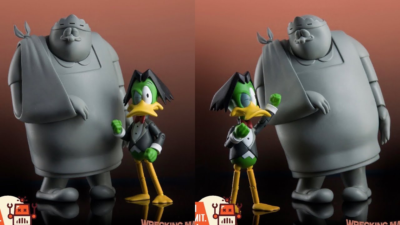 New Happy Childhood Count Duckula Nanny Wrecking Maid action figure revealed