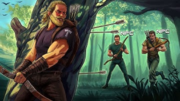 I Survived Solo Against the New NPC´s! SCUM 1.0 - Part 1