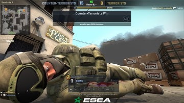 CS:GO - WTF just happened bro... 1v4 ninja defuse...